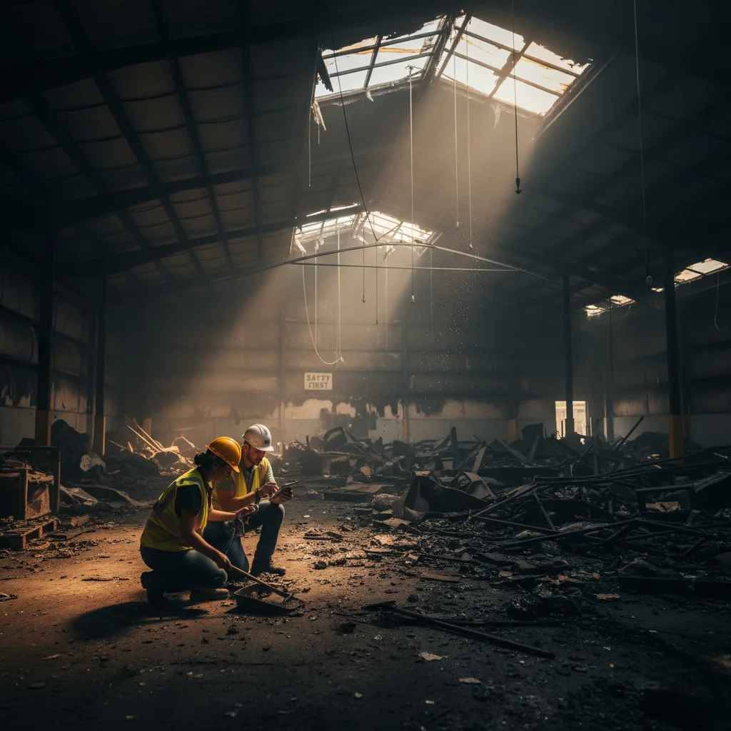 Fire claim investigation